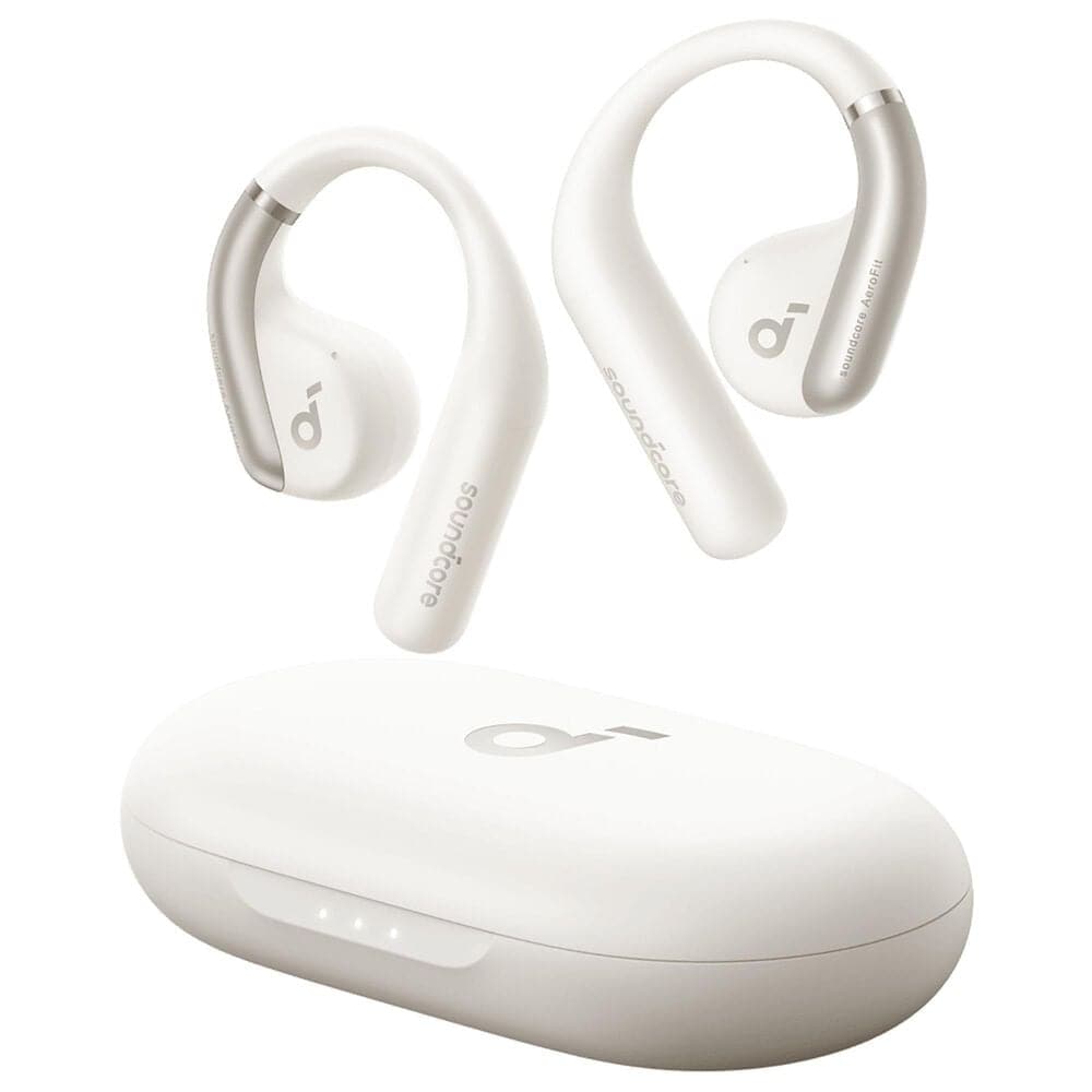 Anker AeroFit Superior Comfort Open-Ear Earbuds in Calm White, , large