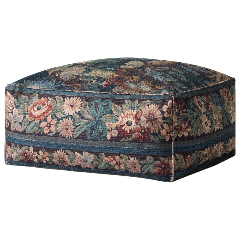 Loloi 36" Square Pouf in Blue, , large