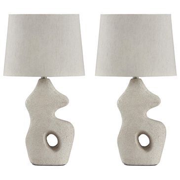 Ashley Chadrich Table Lamp in Antique Beige (Set of 2), , large