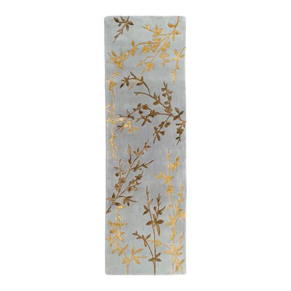 Surya Tamira TAM-1000 2'6" x 8' Gray/Tan/Brown Runner, , large
