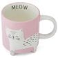 Lifetime Brands 16 Oz Figural Cat Meow Mug in Pink, , large