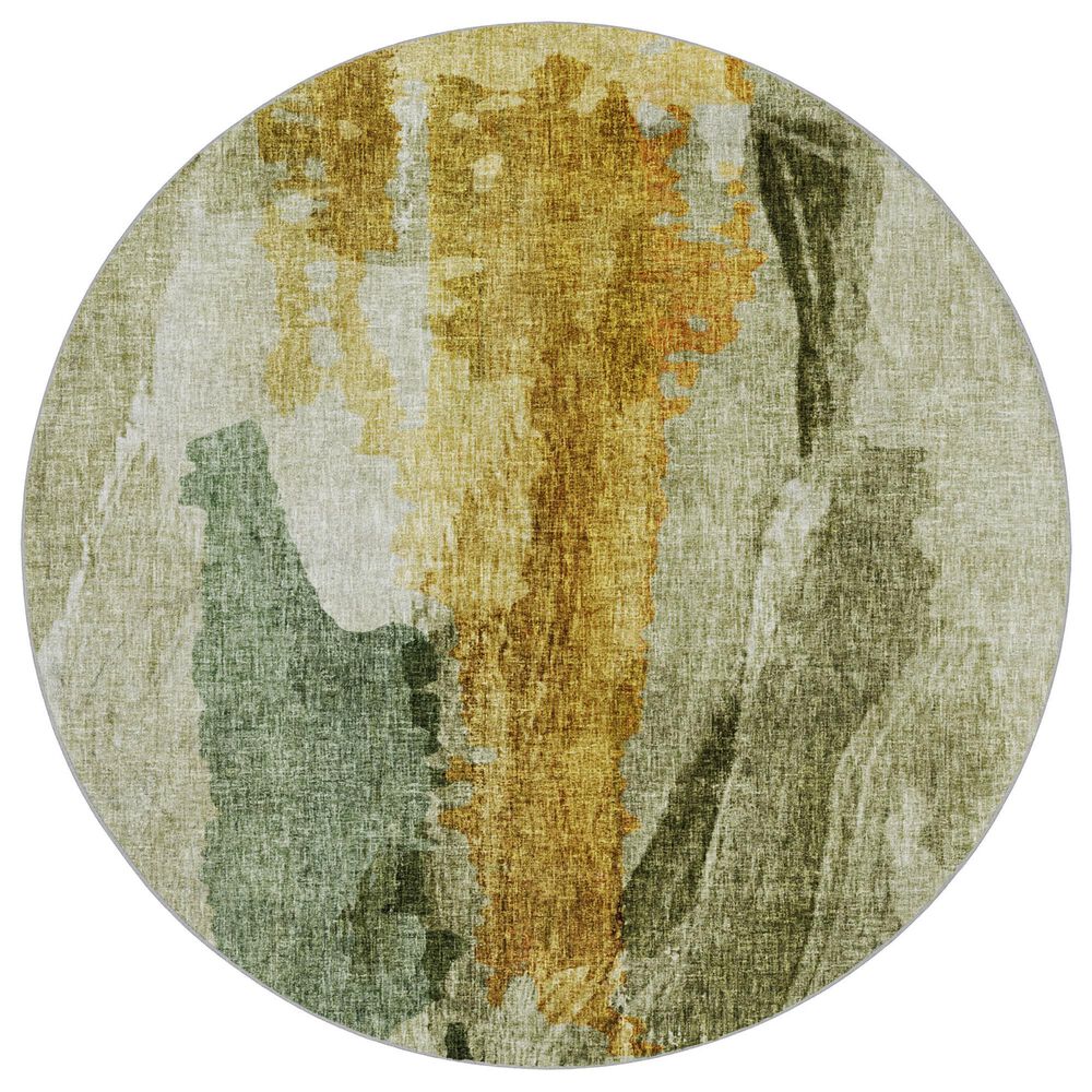 Dalyn Rug Company Boca BO6 Aloe 8" Round Area Rug, , large