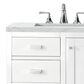 James Martin Vanities Addison 30" Single Bathroom Vanity in Glossy White with 3 cm Ethereal Noctis Quartz Top and Rectangular Sink, , large