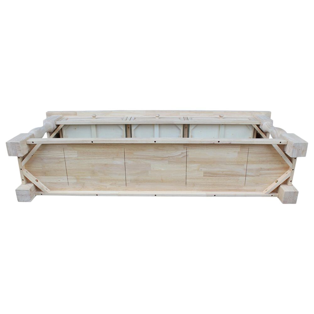 International Concepts Tuscan Console Table in Unfinished, , large