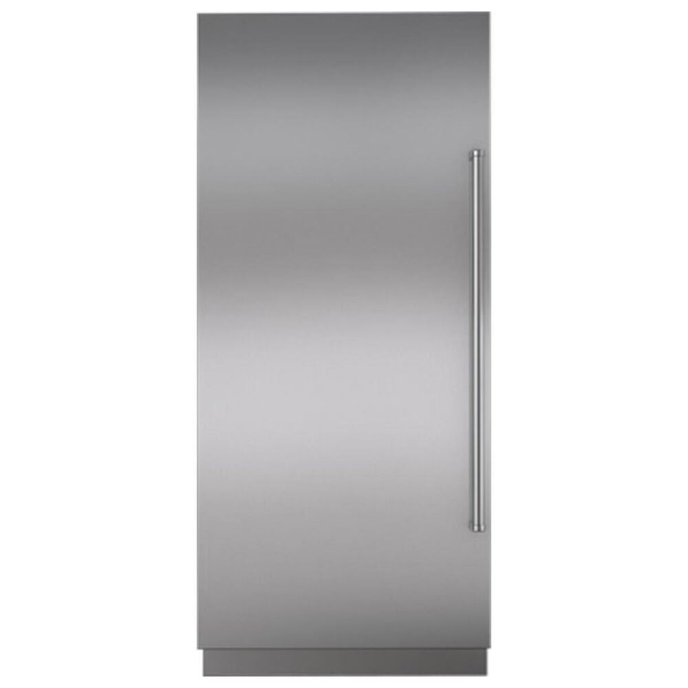 Sub Zero 30" Column Door Panel with Pro Handle for Right Hinge in Stainless Steel, , large