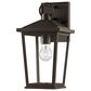 Troy Lighting Soren 14" 1-Light Exterior Wall Sconce in Textured Bronze with Highlights, , large