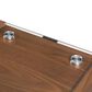 Boulder & Pine King Wallbed with Two Nightstand Piers and Dresser in Warm Brown, , large