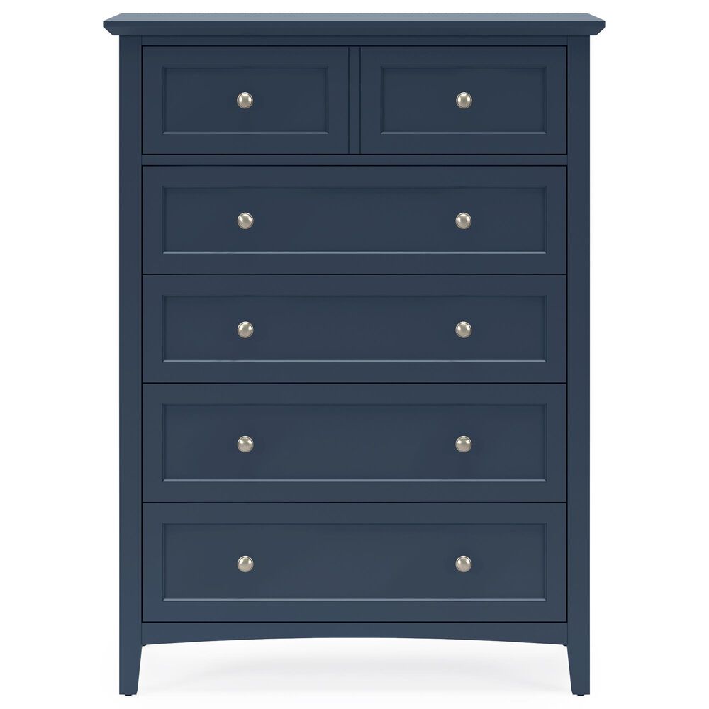 Urban Home Grace 5-Drawer Chest in Blueberry, , large