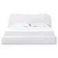 Urban Home Elena Uph Queen Upholstered Bed in Vanilla, , large