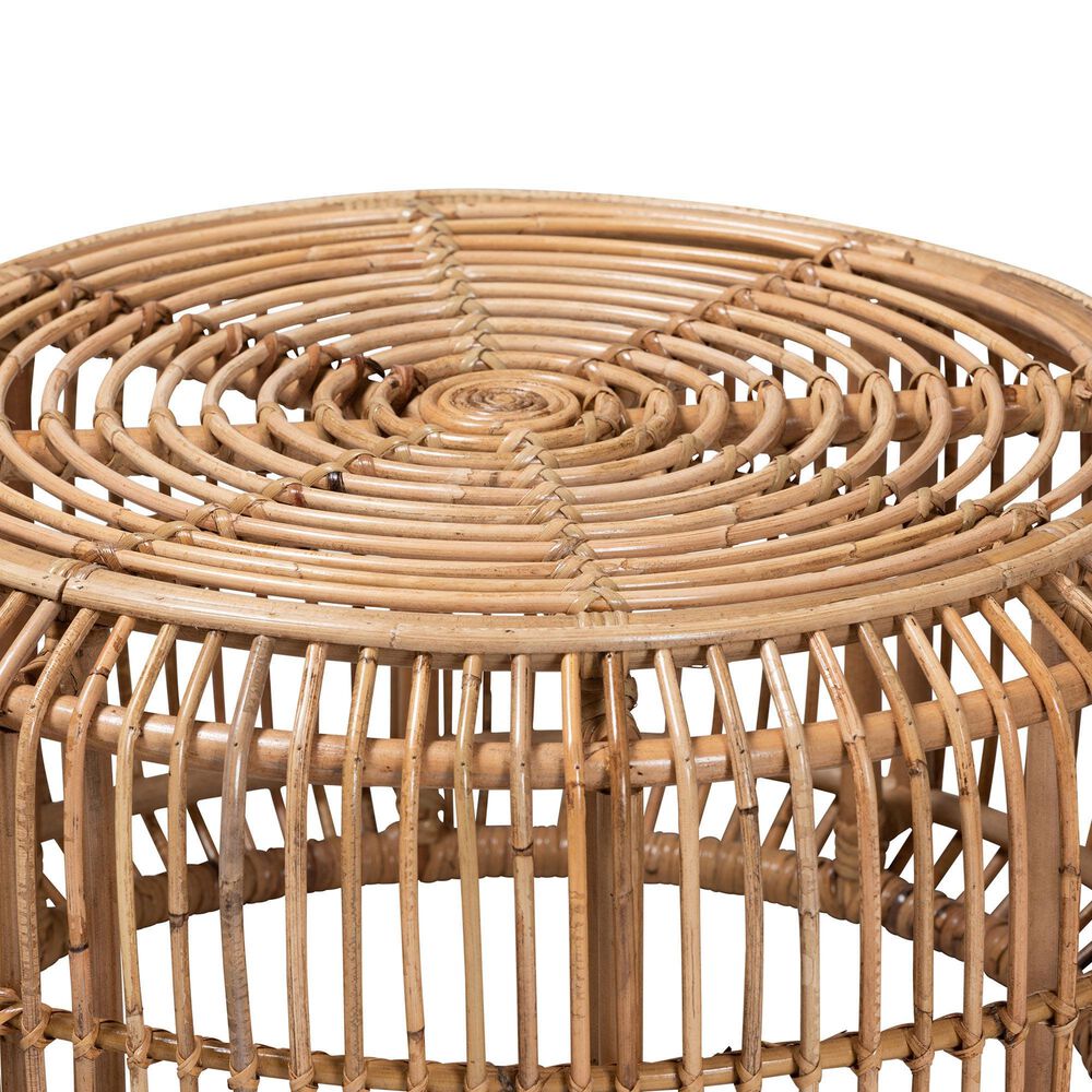 Baxton Studio Aliane Coffee Table in Natural Brown, , large