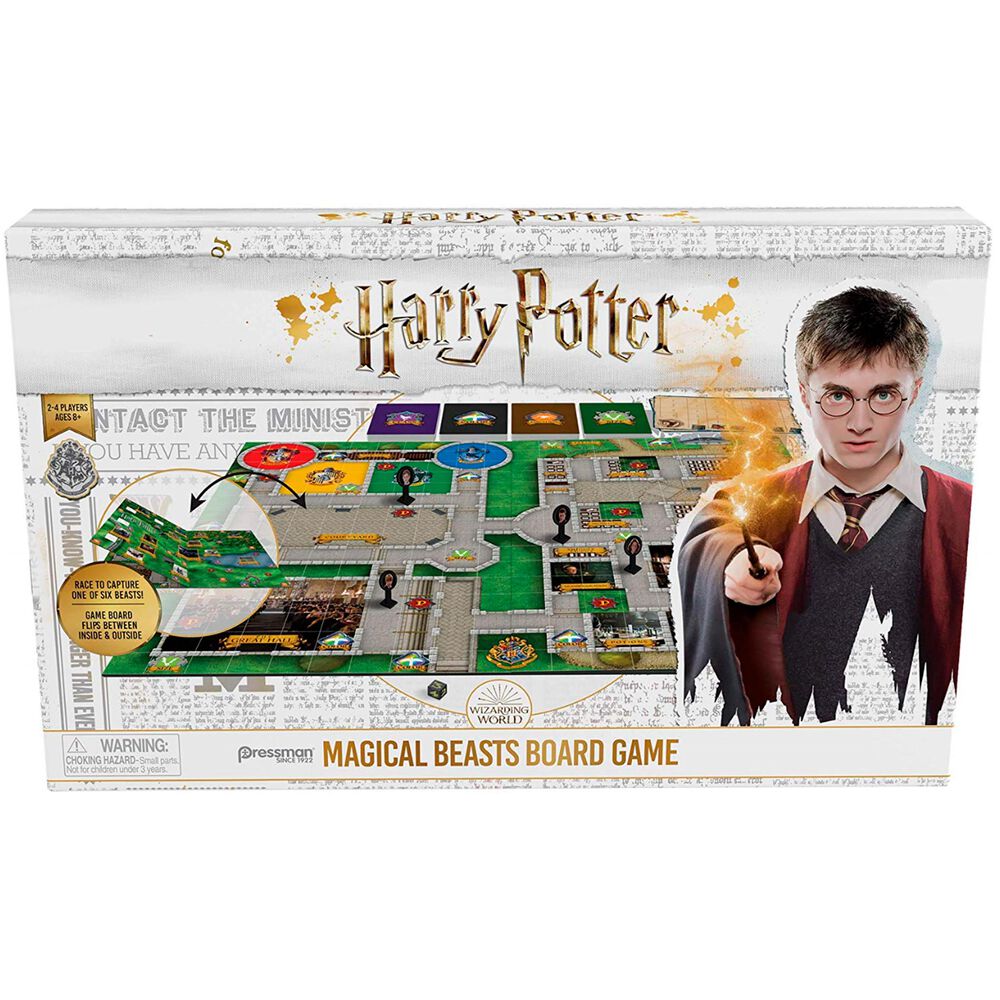 Goliath Games Harry Potter Magical Beasts Board Game, , large