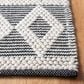 Safavieh Natura NAT479A 2"3" x 8" Ivory and Black Runner, , large