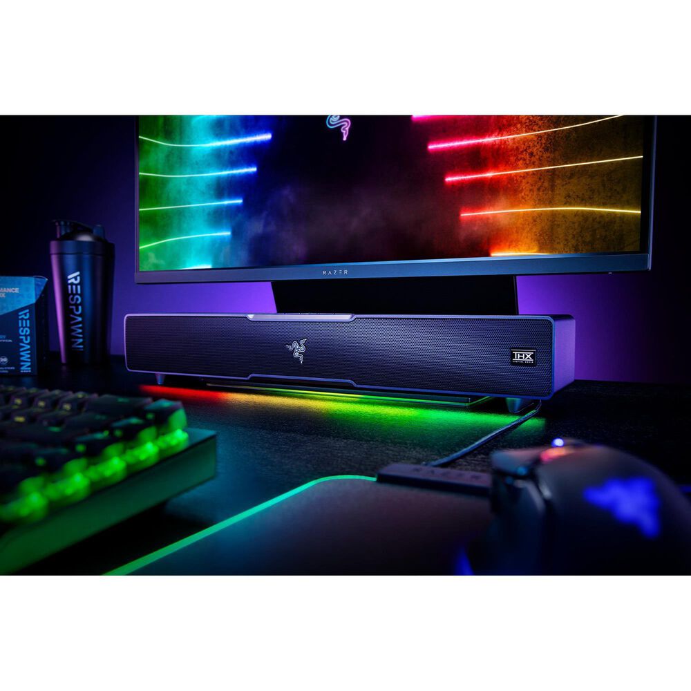 Razer Leviathan V2 PC Gaming Soundbar with Subwoofer in Black, , large