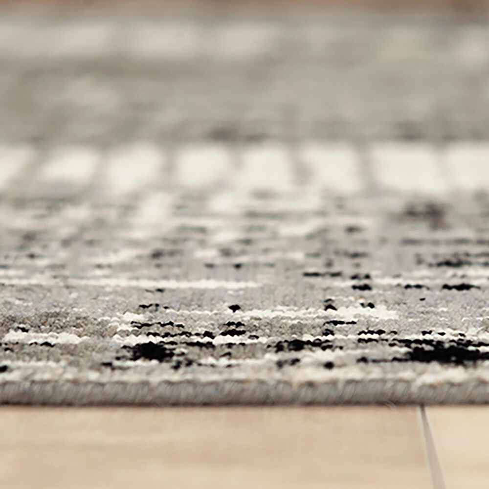 RIZZY Couture CUT115 2' x 3' Gray Area Rug, , large