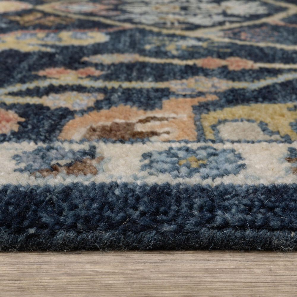 Oriental Weavers Majorca MAJ02 Blue and Multicolor 8&#39; x 10&#39; Area Rug, , large