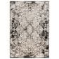 RIZZY Calabria Oriental 5"3" x 7"6" Neutral and Black Area Rug, , large