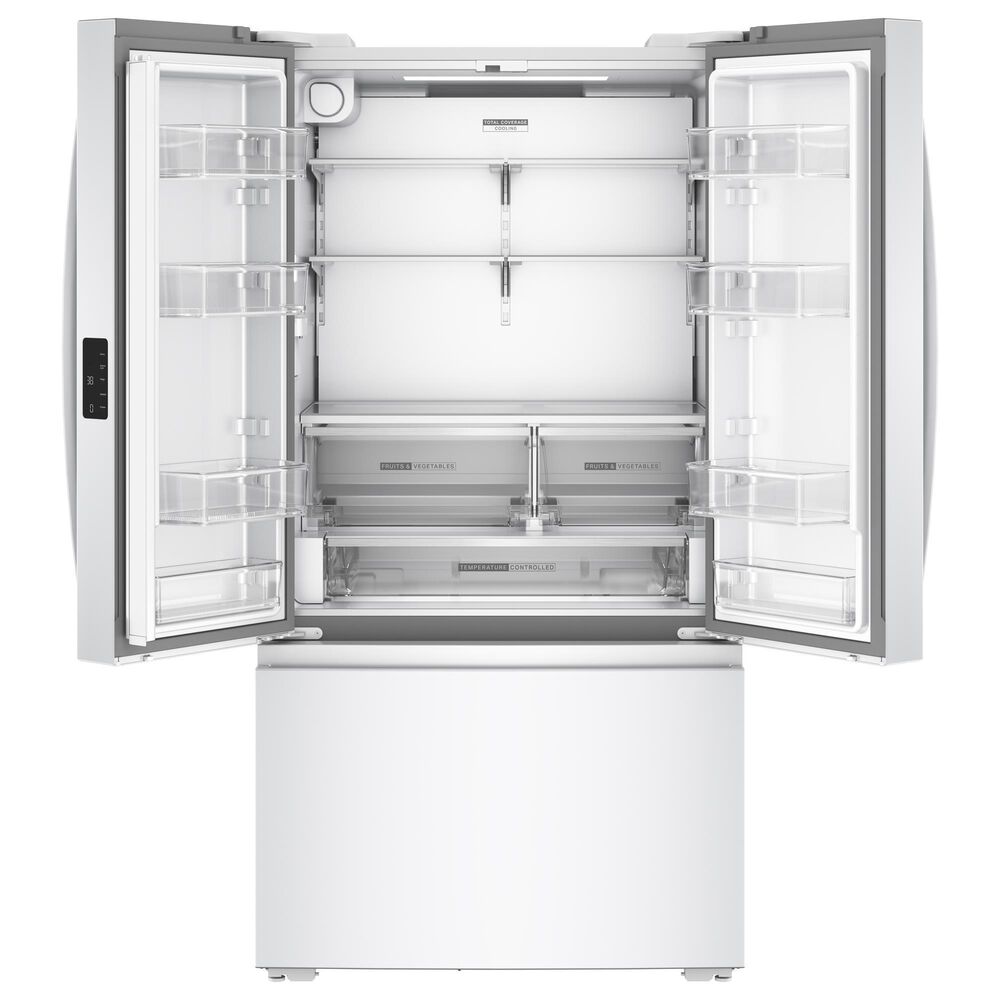 Whirlpool 24.3 Cu. Ft. Counter Depth 3-Door French Door Refrigerator in White, , large