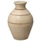 Jamie Young Hensley Ceramic Decorative Vase in Cream, , large