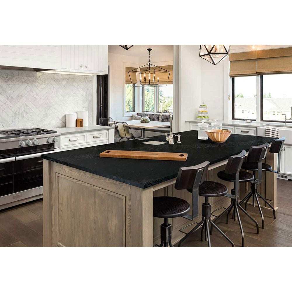 NFM Custom Countertops Midnight Corvo 3cm Quartz Countertop, , large