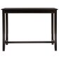 Linon Home Decor Claridge Counter Height Pub Table in Jet-Black - Table Only, , large