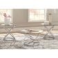 Ashley Hollynyx 3-Piece Occasional Table Set in Chrome, , large