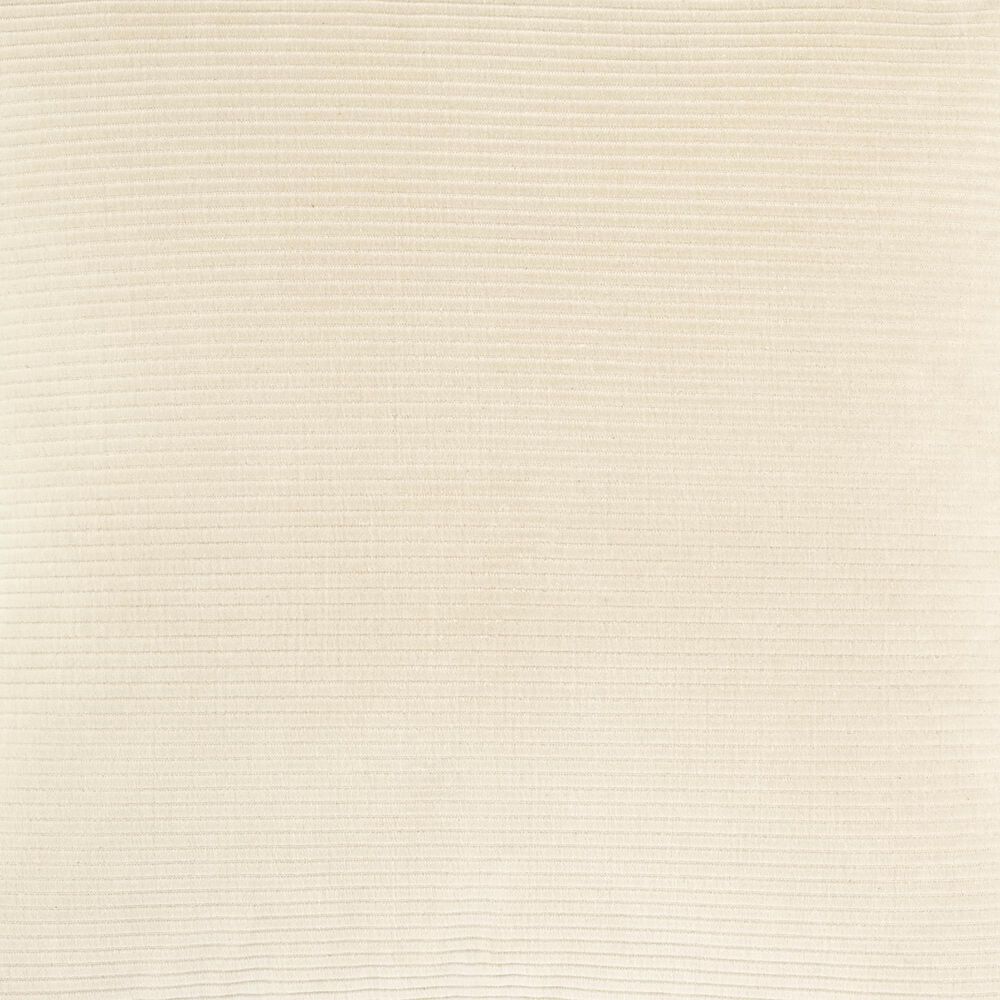 Surya Corduroy Quarters 20" Square Throw Pillow in Cream, , large
