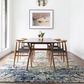 Loloi Anastasia AF-06 9"6" x 13"6" Blue/Ivory Area Rug, , large