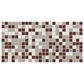 Dal-Tile Keystones Maple Blend 1" x 1" on 12" x 24" Porcelain Mosaic Sheet, , large