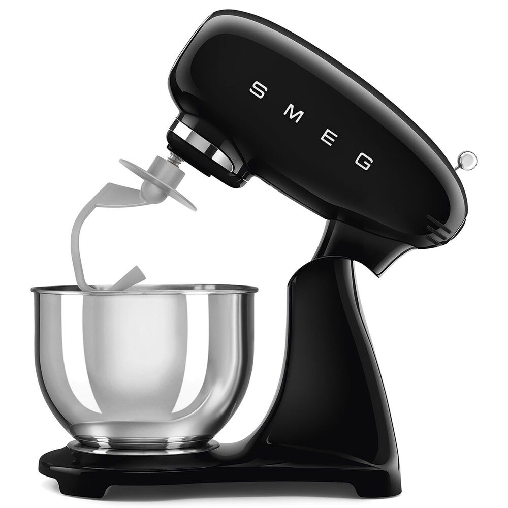 Smeg 5-Quart 50&#39;s Retro Style Stand Mixer in Black, , large