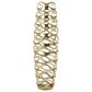 Maple and Jade 32.5" Tall Cutout Geometric Decorative Vase in Satin Gold, , large