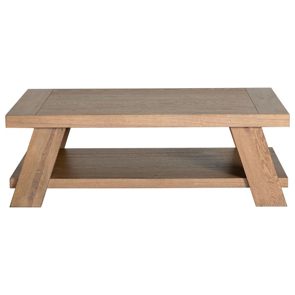 Steve Silver Orinda Cocktail Table in Rustic Sand, , large
