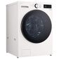 LG 5 Cu. Ft. Smart Front Load Washer and 7.4 Cu. Ft. Electric Dryer Laundry Pair in Alpine White, , large