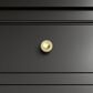 James Martin Vanities Brookfield 72" Double Bathroom Vanity in Black Onyx with 3cm White Zeus Quartz Top and Rectangular Sinks, , large