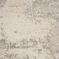 Jaipur Cirque Brixt 3"11" x 5"11" White Alyssum Area Rug, , large