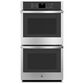 GE Appliances 27" Built-In Double Wall Oven in Stainless Steel, , large