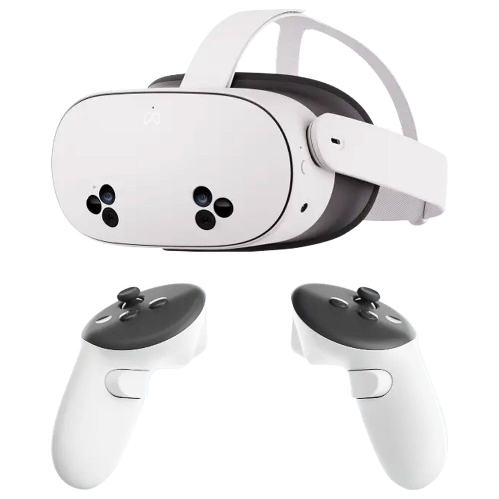 Meta Meta Quest 3S 128GB Advanced All-in-One VR Headset in White, , large