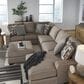 Ashley Cannonbrook Oversized Accent Ottoman in Nutmeg, , large
