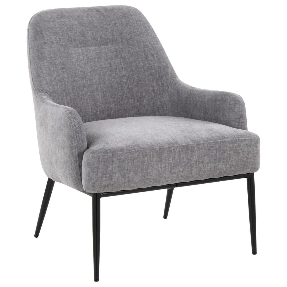 Lumisource Marcel Accent Chair in Light Grey, , large