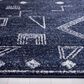 Safavieh Adirondack ADR208N 4" x 6" Navy and Silver Area Rug, , large