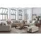 Ashley Maggie Stationary Sofa in Flax, , large
