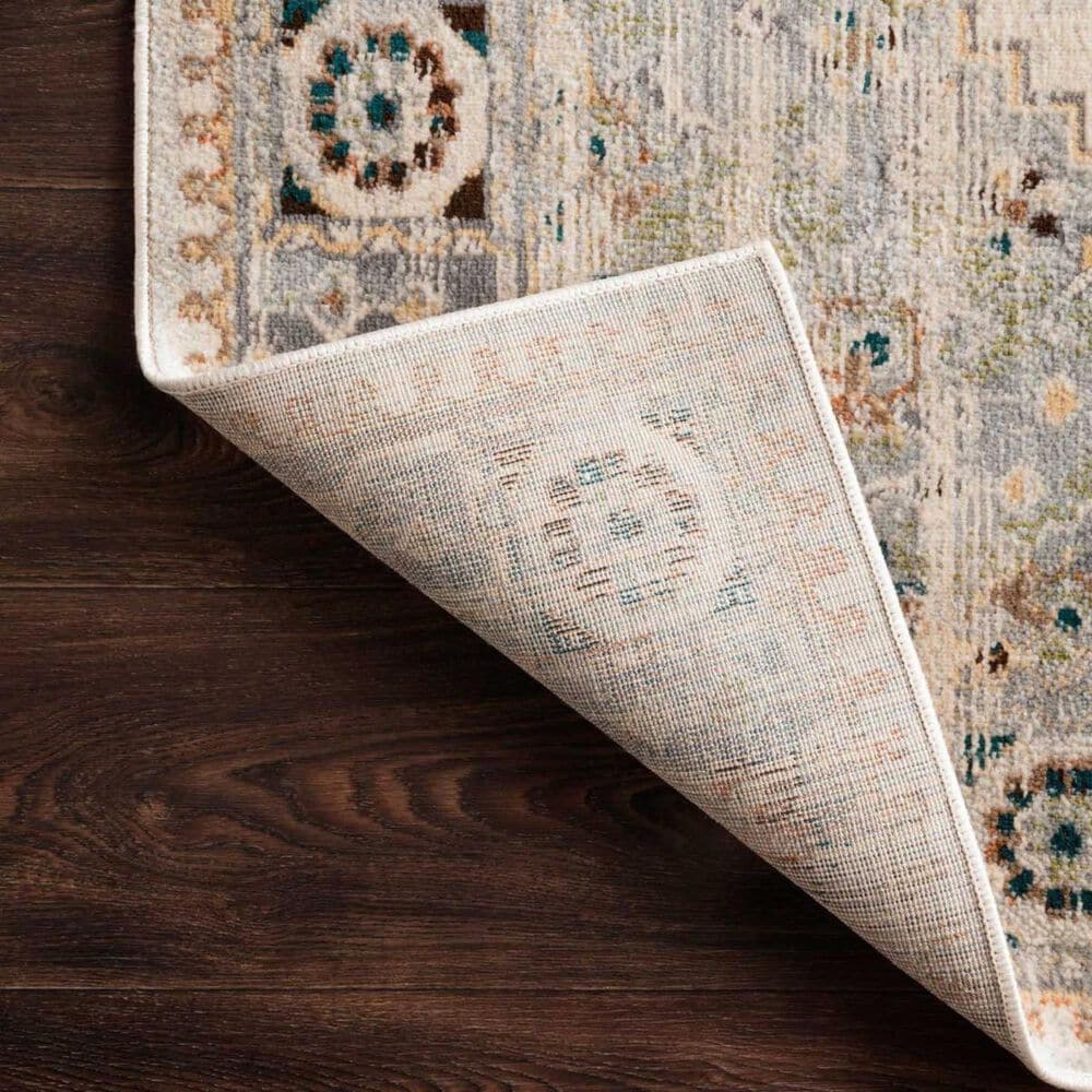 Loloi II Isadora ISA-01 6&#39; x 9&#39; Oatmeal and Silver Area Rug, , large