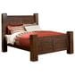 Tiddal Home Trestlewood 3-Piece Queen Poster Bedroom Set in Mesquite Pine, , large