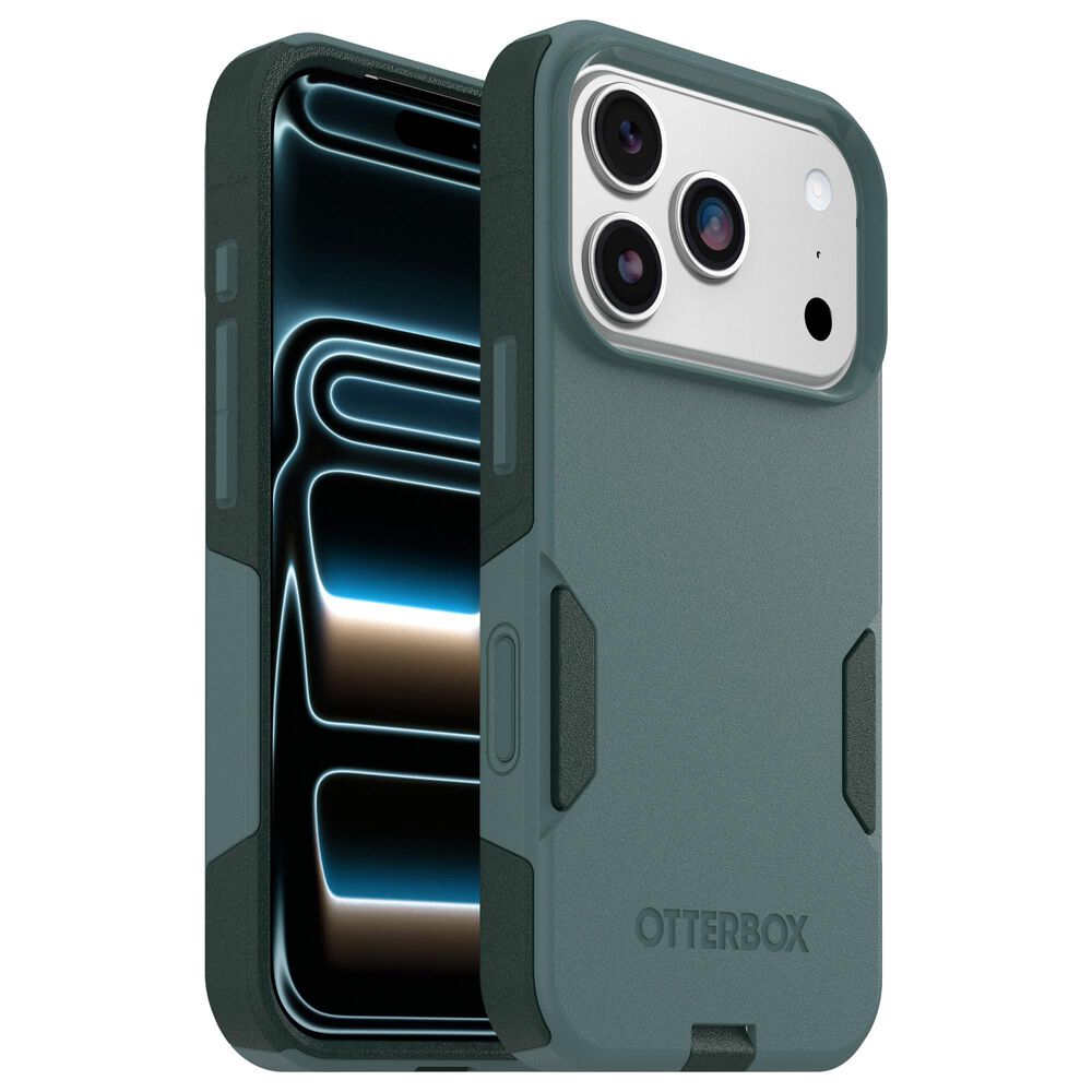 OtterBox Commuter MagSafe Case with Camera Control for Apple iPhone 17 Pro in Sagebrush Green, , large
