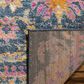 Safavieh Madison MAD130C 4" x 6" Blue and Fuchsia Area Rug, , large