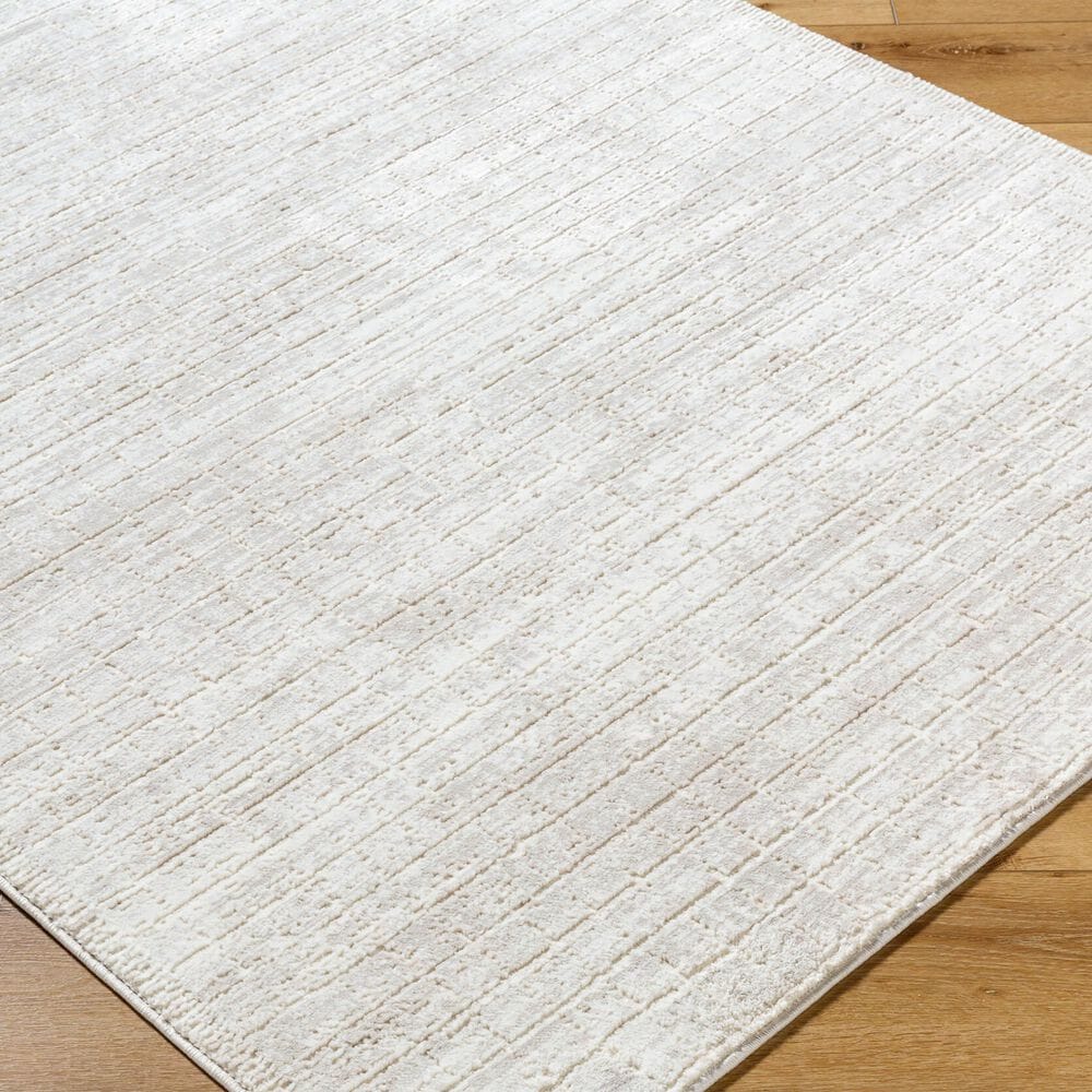 Surya Alder 6&#39;4&quot; x 9&#39; Cream, Ivory and Taupe Area Rug, , large