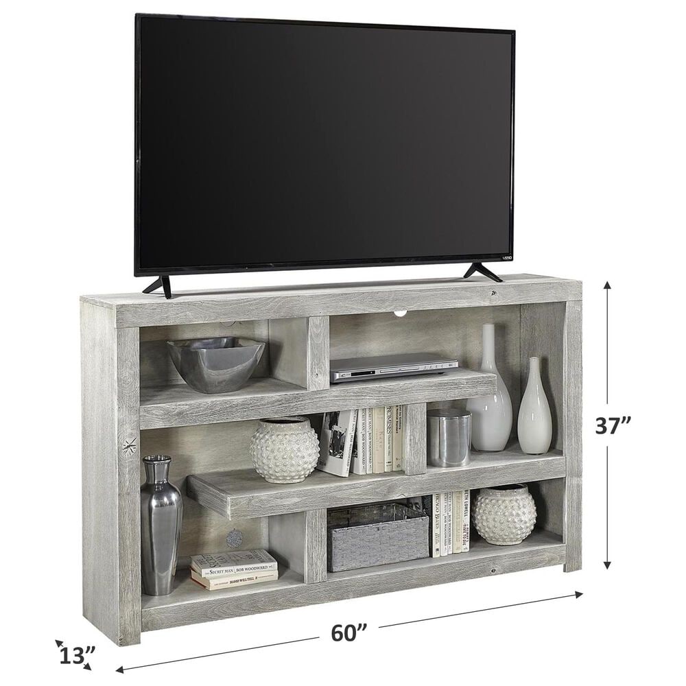 Riva Ridge Avery Loft 60&quot; Open Console in Limestone, , large