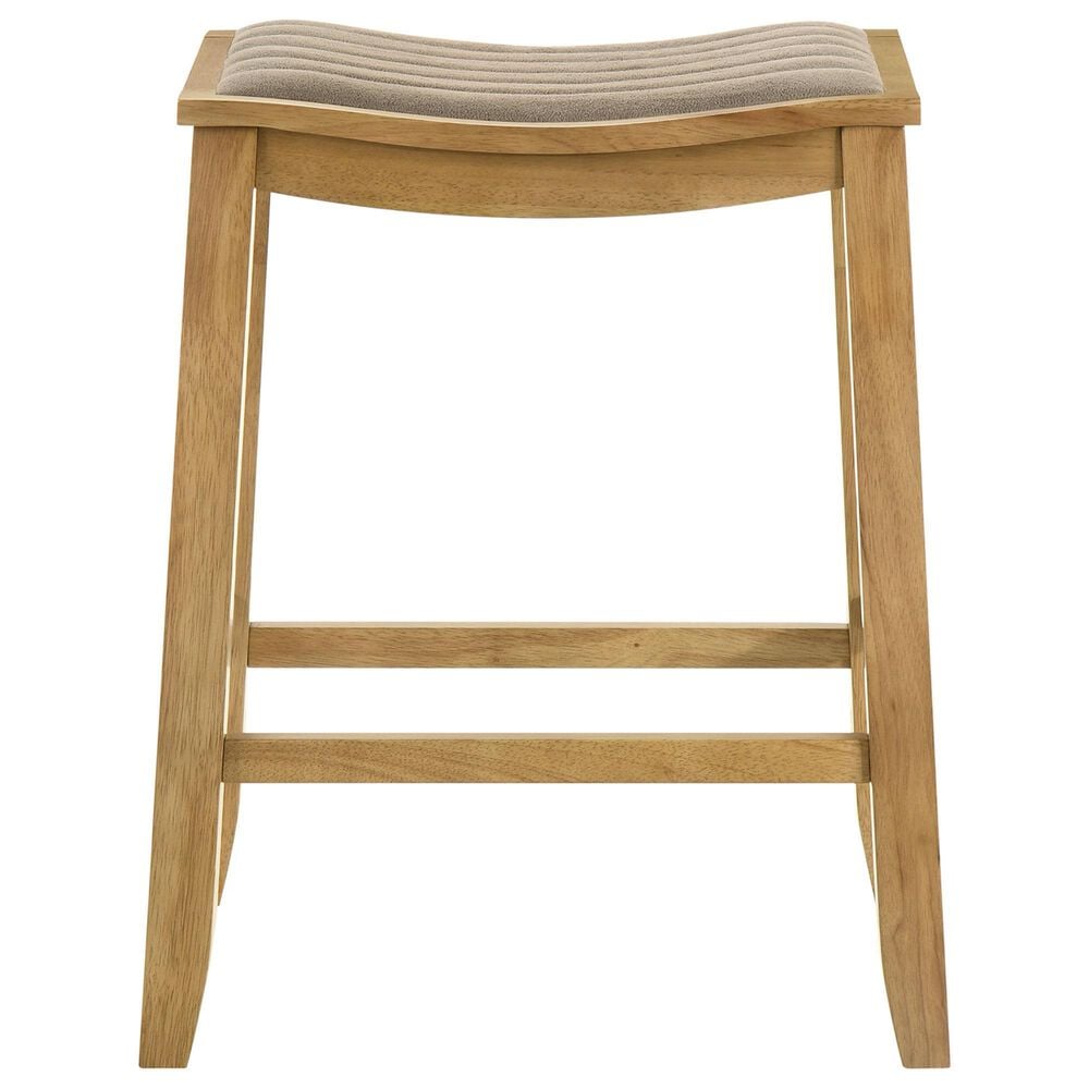 Armen Living Iyani Counter Height Stool in Amber Glow, , large