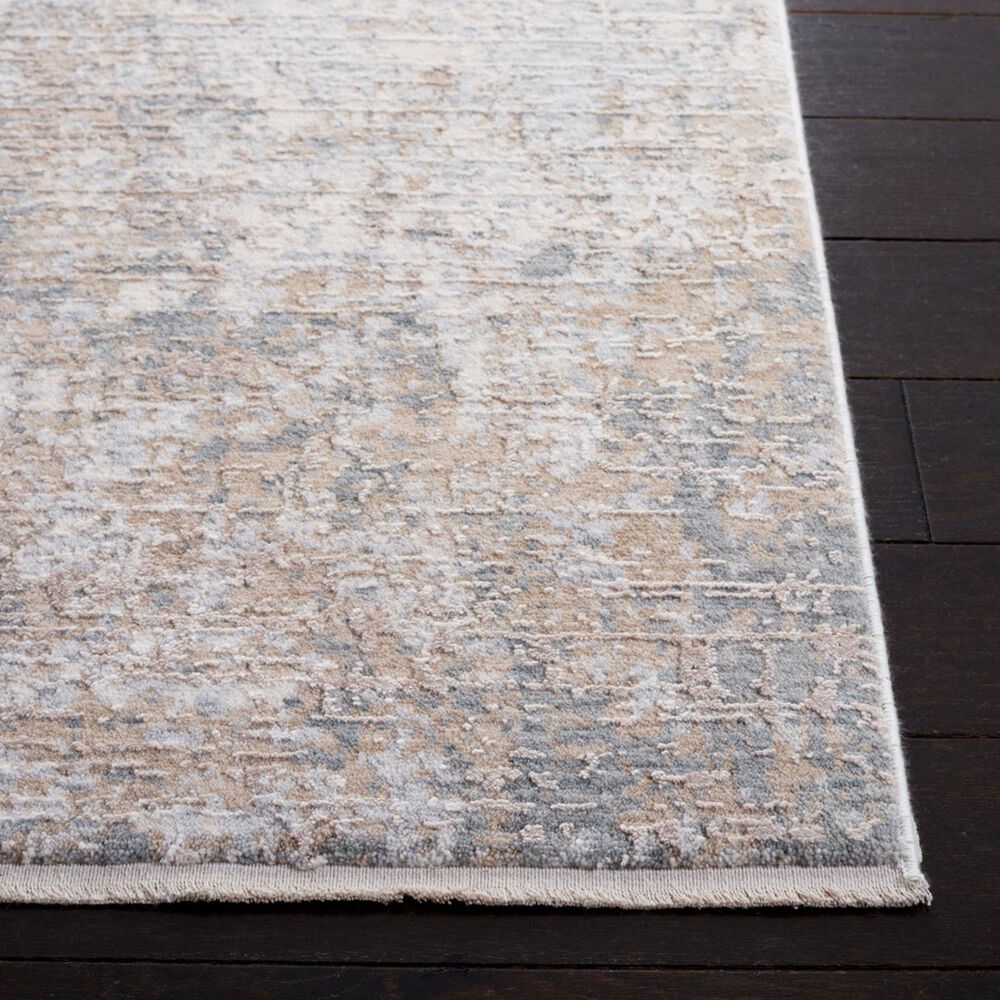 Safavieh Marmara MRM312F 6&#39;7&quot; Square Grey, Beige and Blue Area Rug, , large