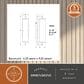Vaxcel Morgan Park 16" 1-Light Dusk-to-Dawn Sensor Outdoor Wall Sconce in Warm Brass, , large