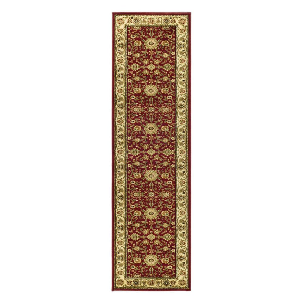 Safavieh Lyndhurst LNH212F 2"3" x 12" Red/Ivory Runner, , large